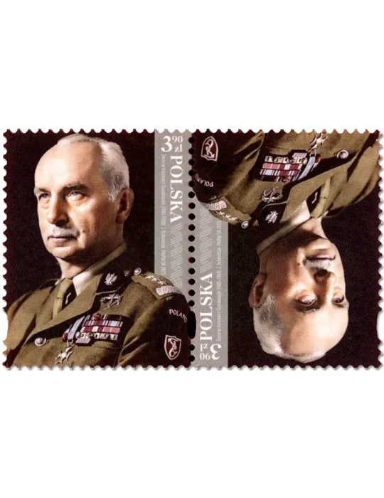 n° 5047 (2 n° 5047 se tenant tête-bêche) - Timbre POLOGNE Poste