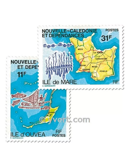 n° 426/427 - Timbre Nelle-Calédonie Poste