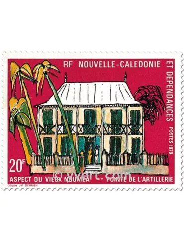 n° 428 - Timbre Nelle-Calédonie Poste 2