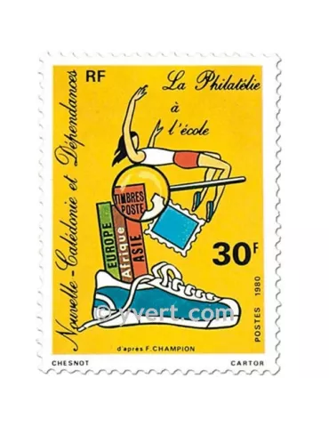 n° 438 - Timbre Nelle-Calédonie Poste 2