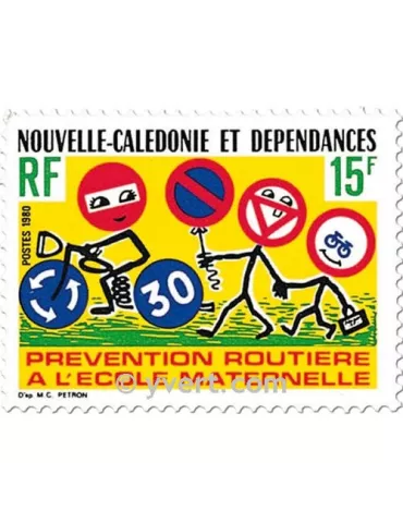 n° 439 - Timbre Nelle-Calédonie Poste 2