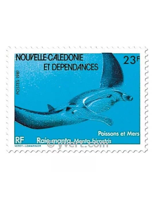 n° 443/444 - Timbre Nelle-Calédonie Poste