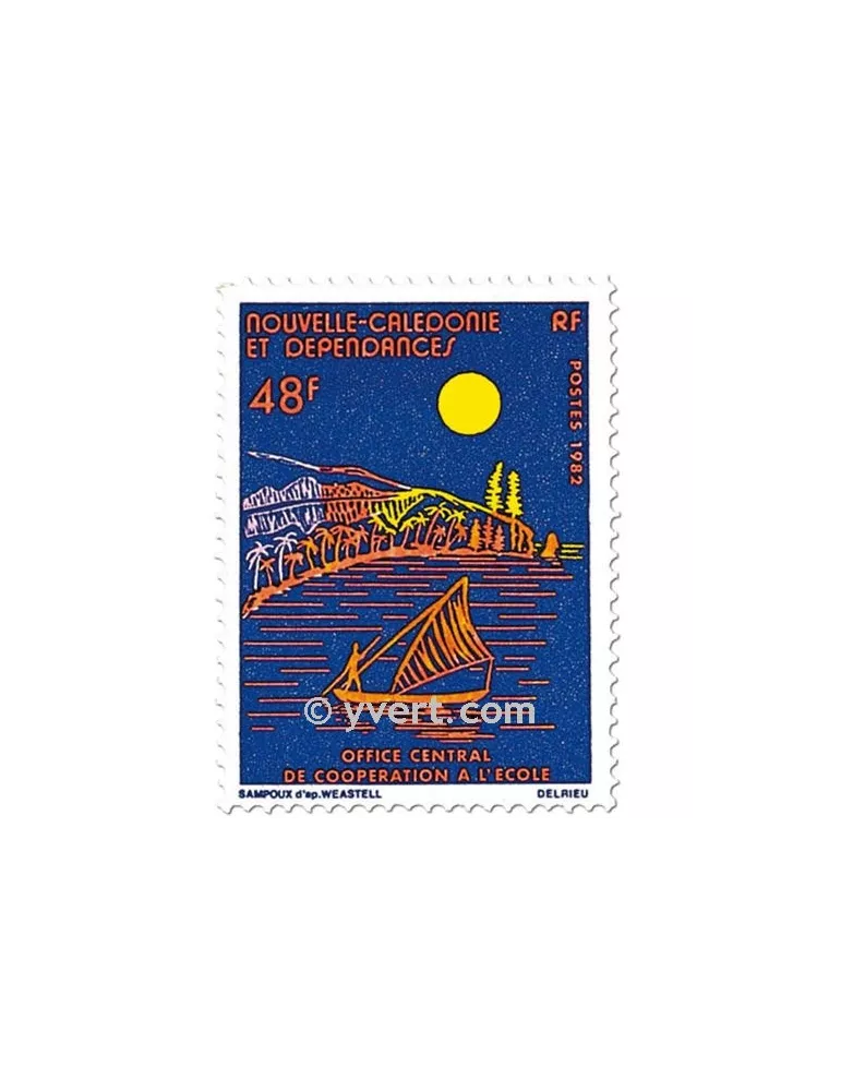 n° 464 - Timbre Nelle-Calédonie Poste