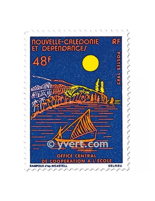 n° 464 - Timbre Nelle-Calédonie Poste