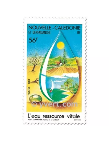 n° 478 - Timbre Nelle-Calédonie Poste 2