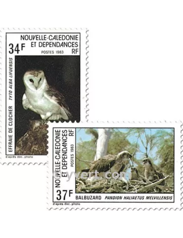 n° 479/480 - Timbre Nelle-Calédonie Poste 2