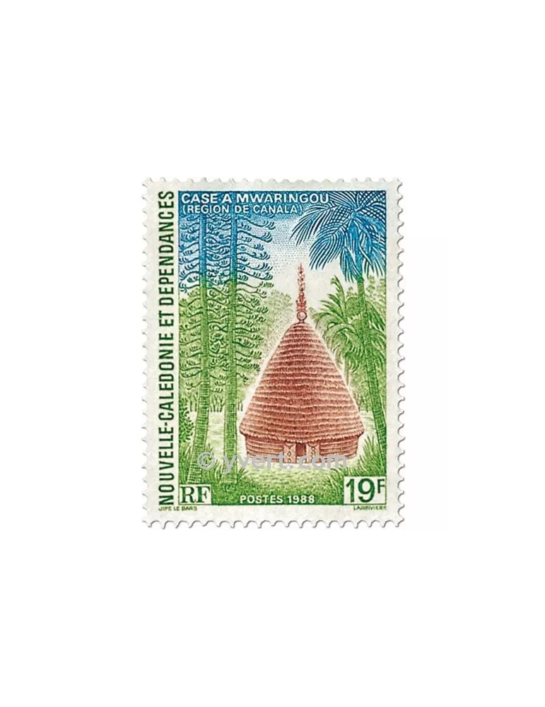 n° 553/554 - Timbre Nelle-Calédonie Poste