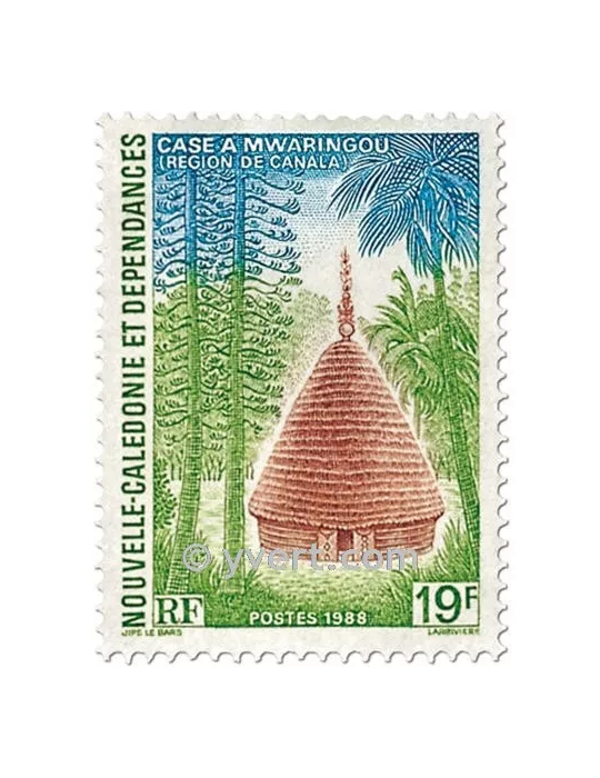 n° 553/554 - Timbre Nelle-Calédonie Poste