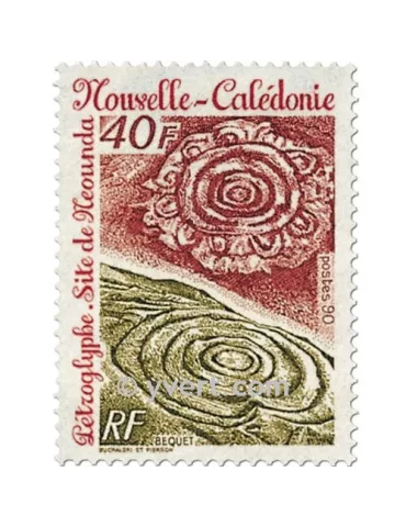 n° 597 - Timbre Nelle-Calédonie Poste 2