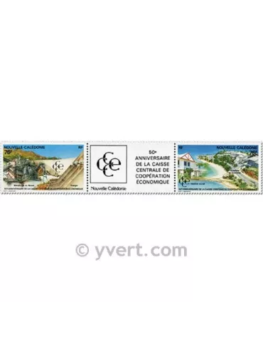 n° 628A - Timbre Nelle-Calédonie Poste 2