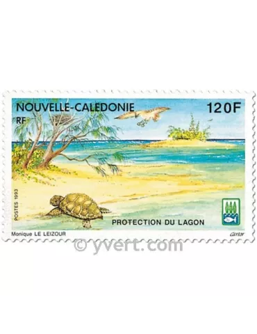 n° 636 - Timbre Nelle-Calédonie Poste 2