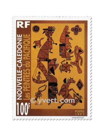 n° 741/743 - Timbre Nelle-Calédonie Poste 2