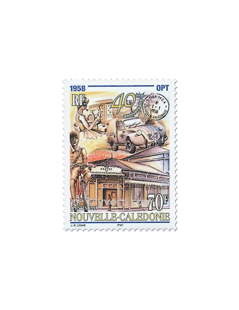 n° 776/777 - Timbre Nelle-Calédonie Poste