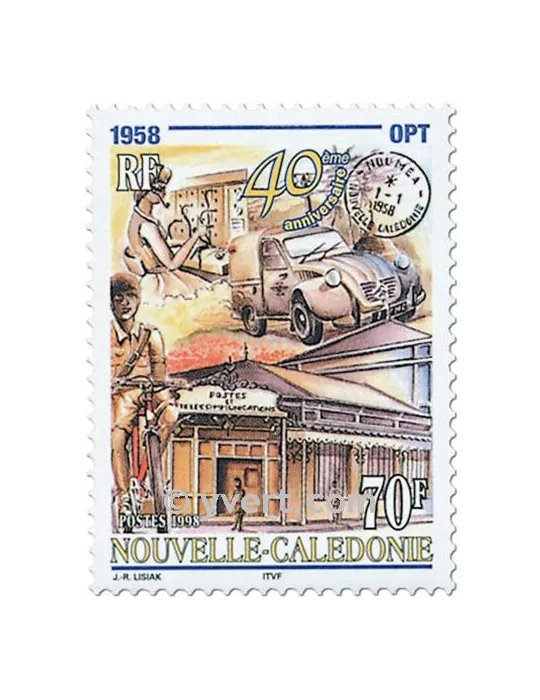 n° 776/777 - Timbre Nelle-Calédonie Poste