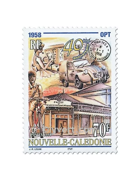 n° 776/777 - Timbre Nelle-Calédonie Poste