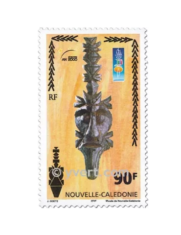 n° 823/824 - Timbre Nelle-Calédonie Poste 2