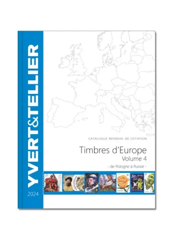 EUROPE Volume 4 - 2024 (Catalogue des timbres des pays d´Europe de P à R) 2