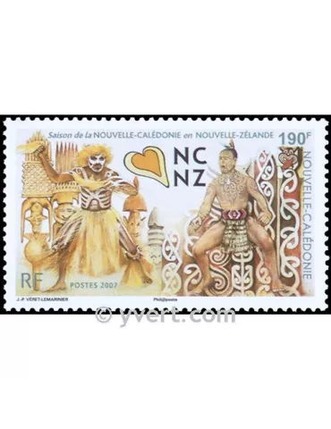 n° 1017 - Timbre Nelle-Calédonie Poste 2
