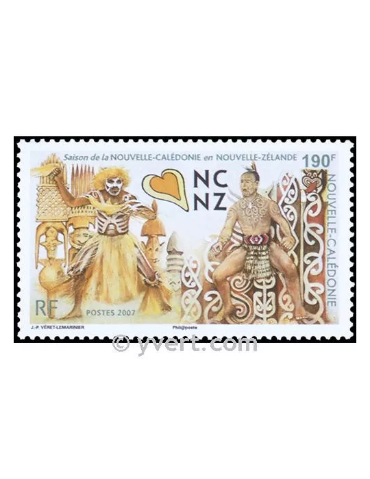 n° 1017 - Timbre Nelle-Calédonie Poste