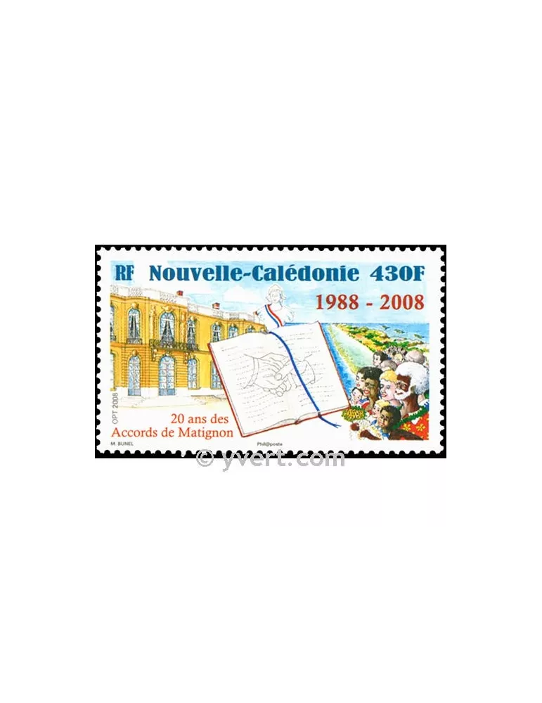 n° 1037 - Timbre Nelle-Calédonie Poste