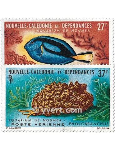 n° 77/78 - Timbre Nelle-Calédonie Poste aérienne 2