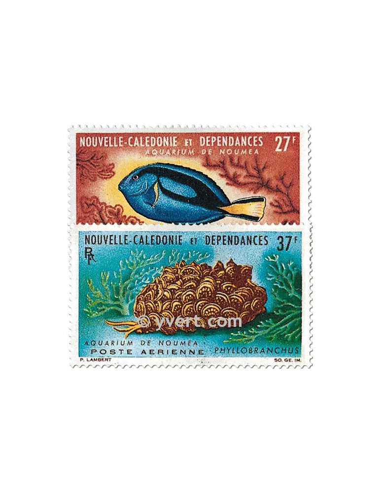n° 77/78 - Timbre Nelle-Calédonie Poste aérienne