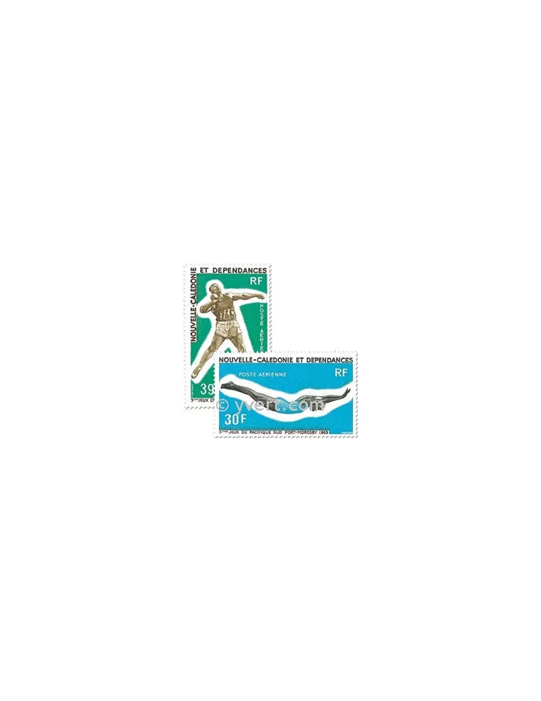 n° 106/107 - Timbre Nelle-Calédonie Poste aérienne