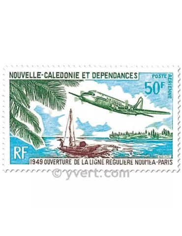 n° 109 - Timbre Nelle-Calédonie Poste aérienne 2