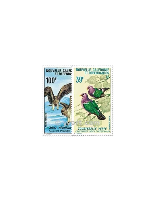 n° 110/111 - Timbre Nelle-Calédonie Poste aérienne