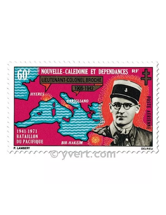 n° 121 - Timbre Nelle-Calédonie Poste aérienne