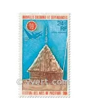 n° 132 - Timbre Nelle-Calédonie Poste aérienne