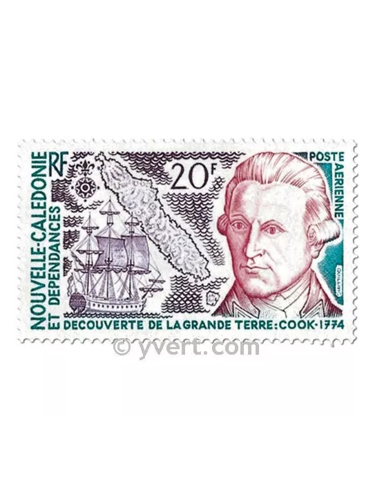 n° 154/158 - Timbre Nelle-Calédonie Poste aérienne