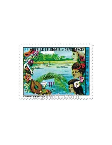 n° 176 - Timbre Nelle-Calédonie Poste aérienne
