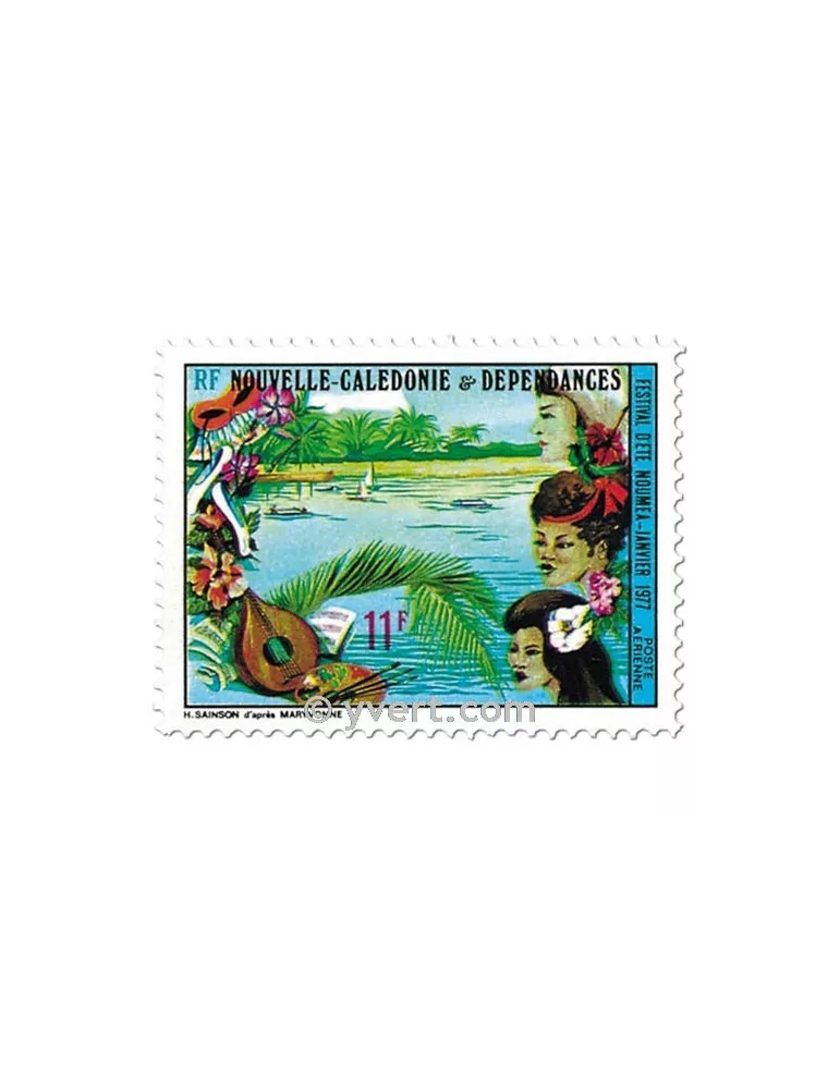 n° 176 - Timbre Nelle-Calédonie Poste aérienne
