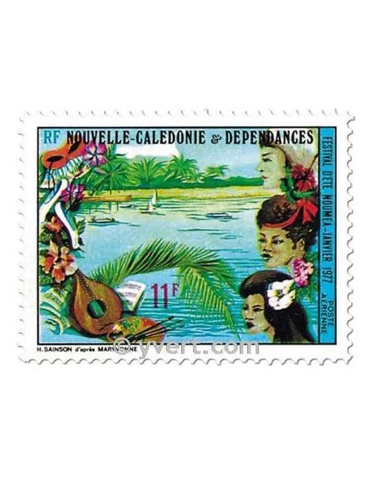 n° 176 - Timbre Nelle-Calédonie Poste aérienne