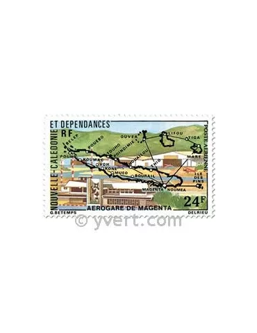 n° 179/180 - Timbre Nelle-Calédonie Poste aérienne