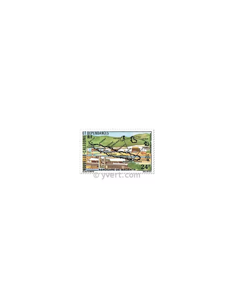 n° 179/180 - Timbre Nelle-Calédonie Poste aérienne
