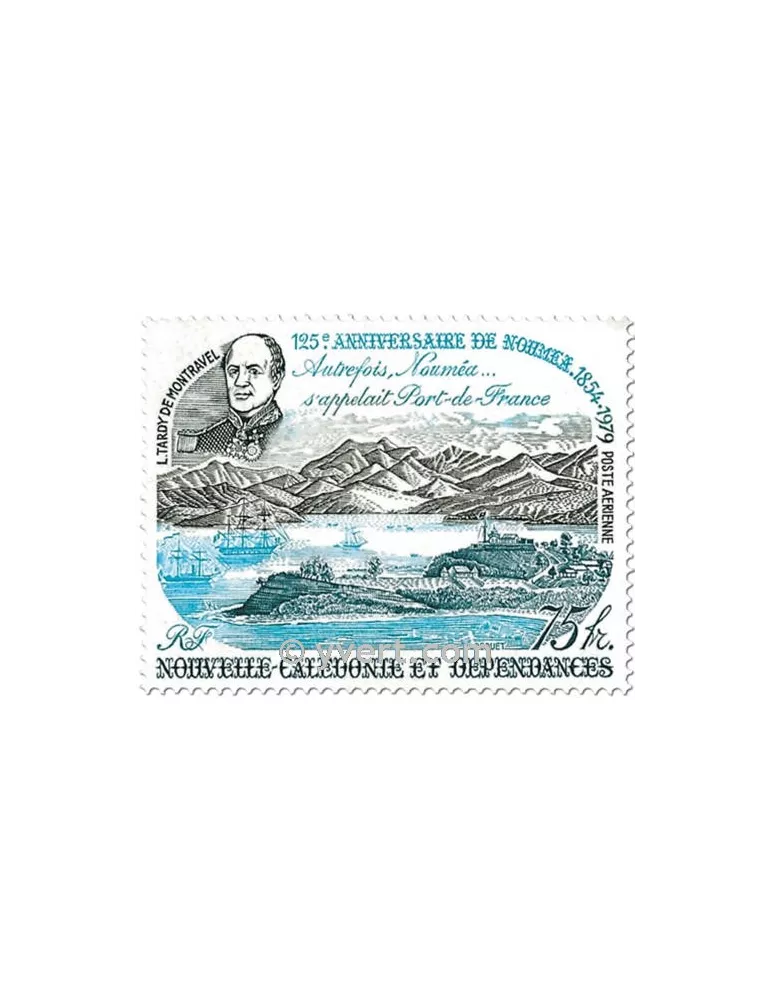 n° 195 - Timbre Nelle-Calédonie Poste aérienne