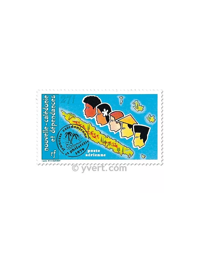 n° 197 - Timbre Nelle-Calédonie Poste aérienne