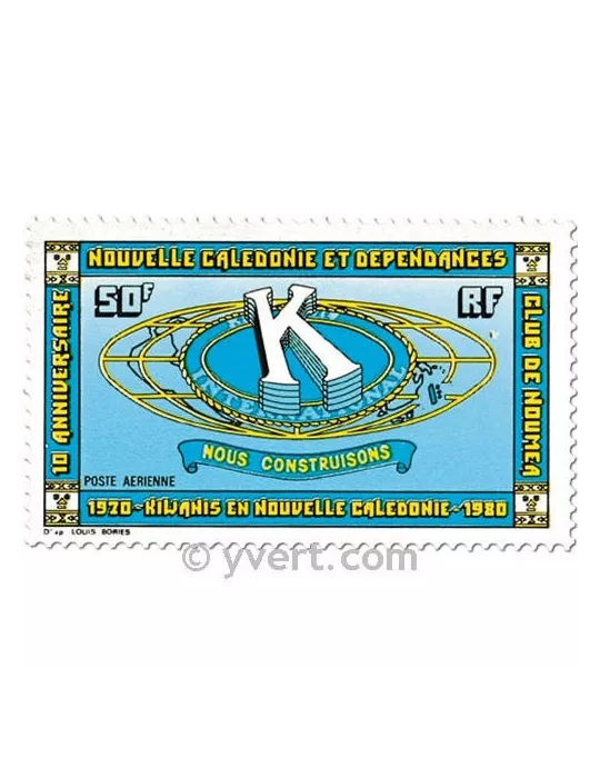 n° 206 - Timbre Nelle-Calédonie Poste aérienne