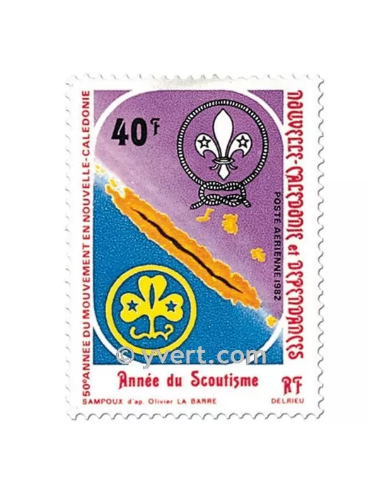 n° 223 - Timbre Nelle-Calédonie Poste aérienne