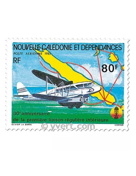 n° 247 - Timbre Nelle-Calédonie Poste aérienne