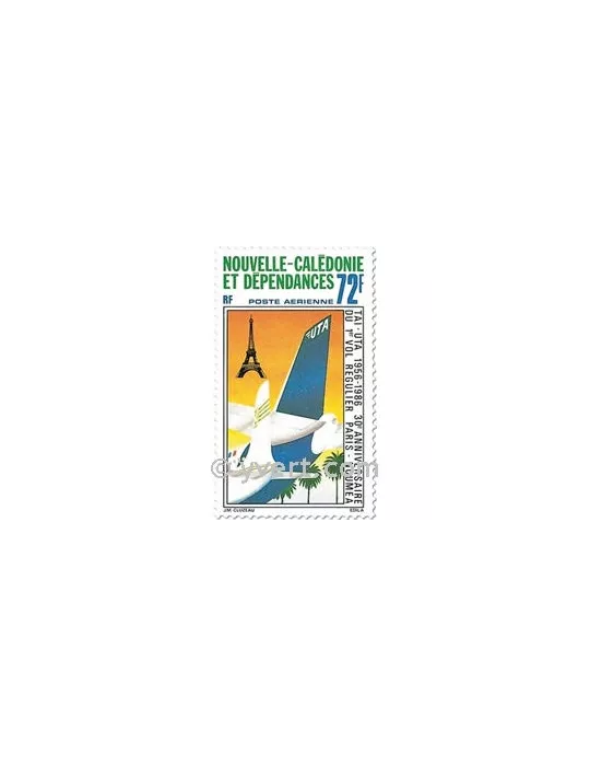 n° 250 - Timbre Nelle-Calédonie Poste aérienne
