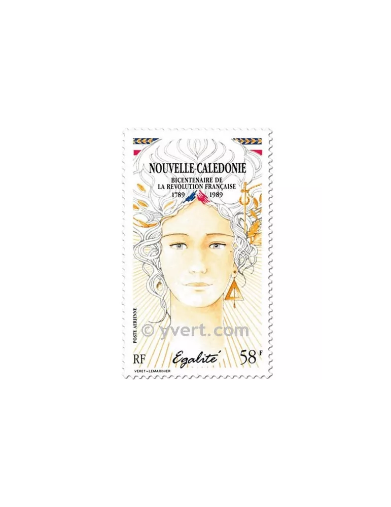 n° 261/262 - Timbre Nelle-Calédonie Poste aérienne