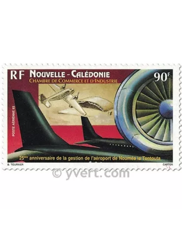 n° 308 - Timbre Nelle-Calédonie Poste aérienne 2