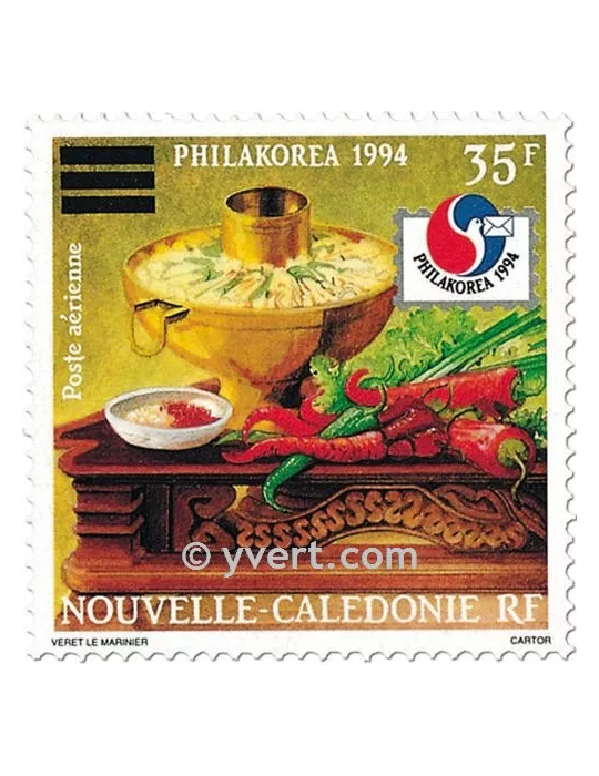 n° 317/320 - Timbre Nelle-Calédonie Poste aérienne