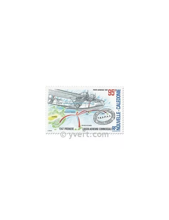 n° 345/346 - Timbre Nelle-Calédonie Poste aérienne