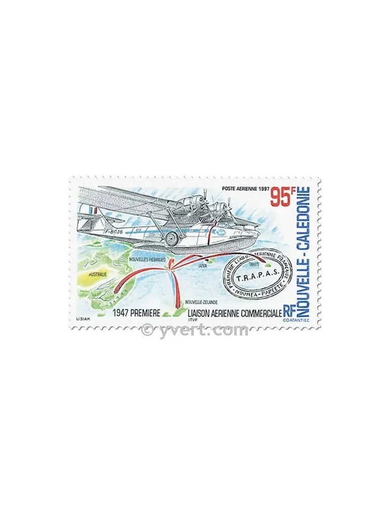 n° 345/346 - Timbre Nelle-Calédonie Poste aérienne