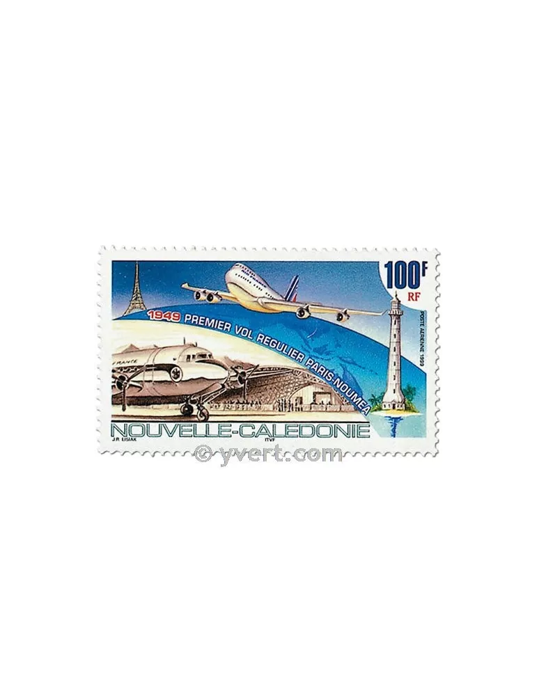n° 347 - Timbre Nelle-Calédonie Poste aérienne