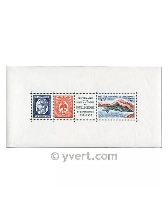 n° 2 - Timbre Nelle-Calédonie Bloc et feuillets